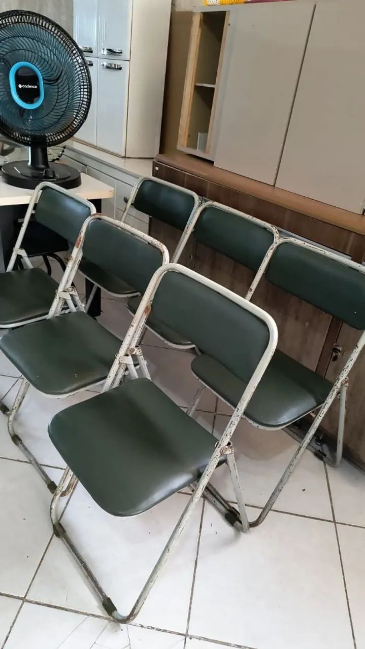 Cadeiras Dobráveis Usadas  - Foto 4