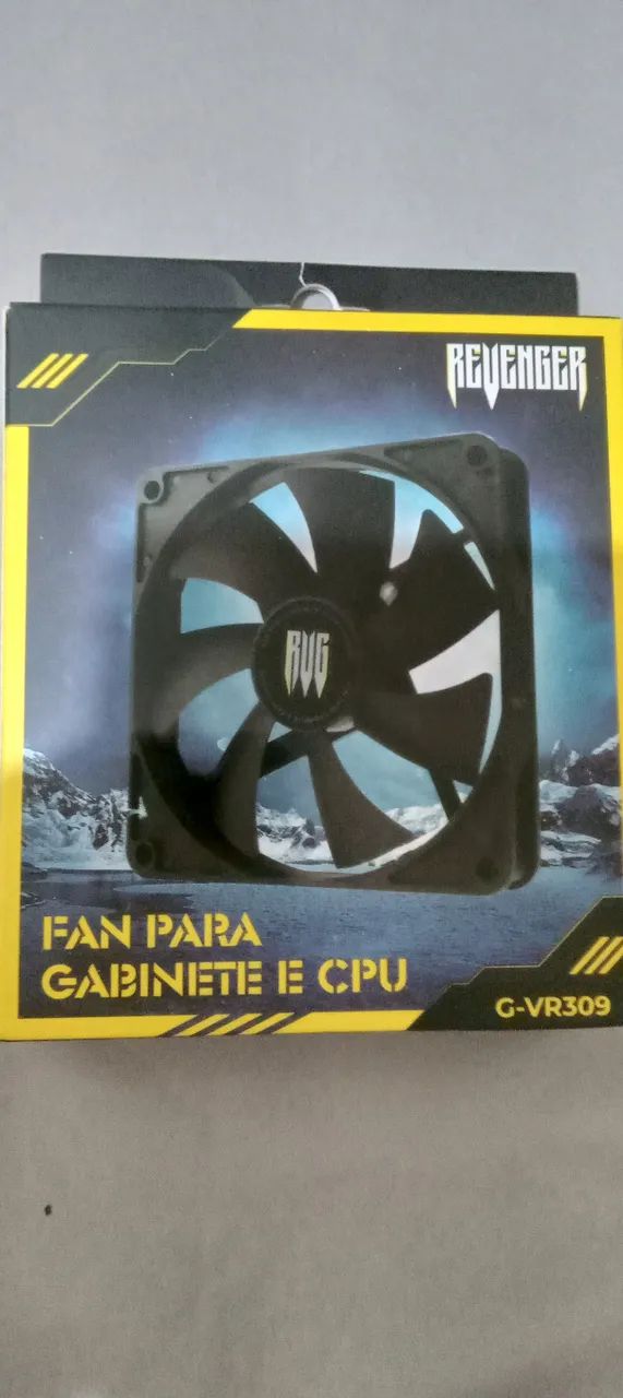 Fan Para Gabinete e CPU 120mm x 25mm