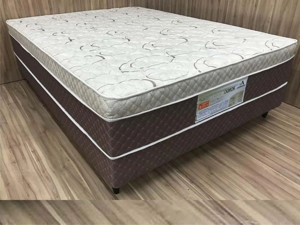 Cama box Light Sealed D33 Casal - 138x188x48