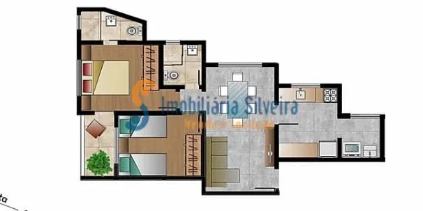 Apartamento e coberturas de 2 quartos com e sem suite , 01 e 2 vagas , Bairro Ana Lucia . - Foto 5