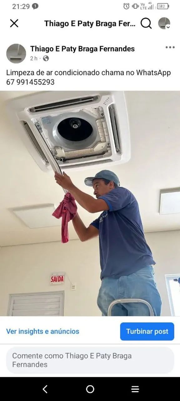 Limpeza de ar condicionado  - Foto 2