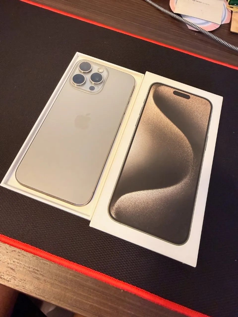Apple iPhone 15 Pro Max | 1 TB | Natural Titanium - Celulares e