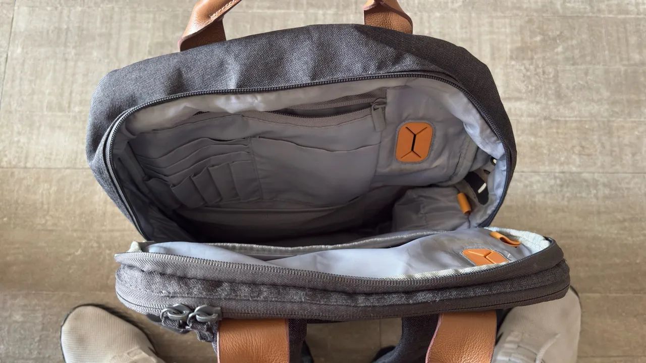 Mochila HP para Notebook - Cinza - Foto 3