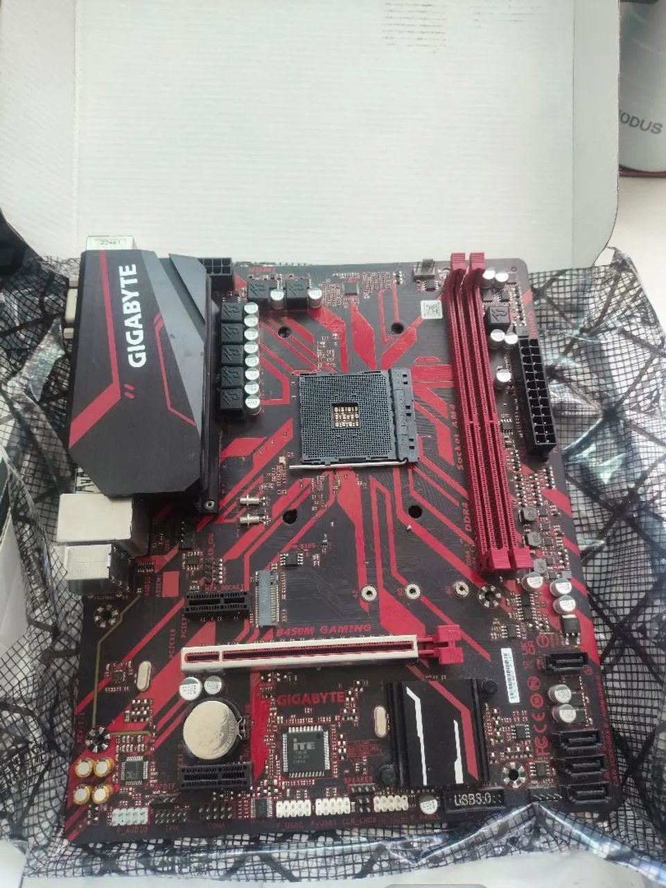 Placa mãe B450m Gaming (Reparo) - Foto 2