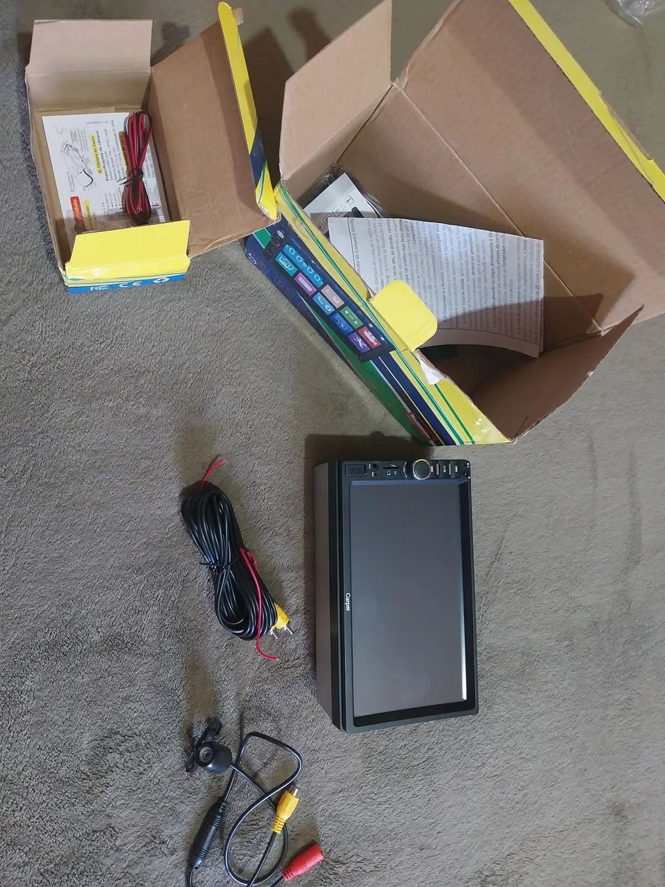 DVD automotivo 7" com câmera de ré - Foto 3