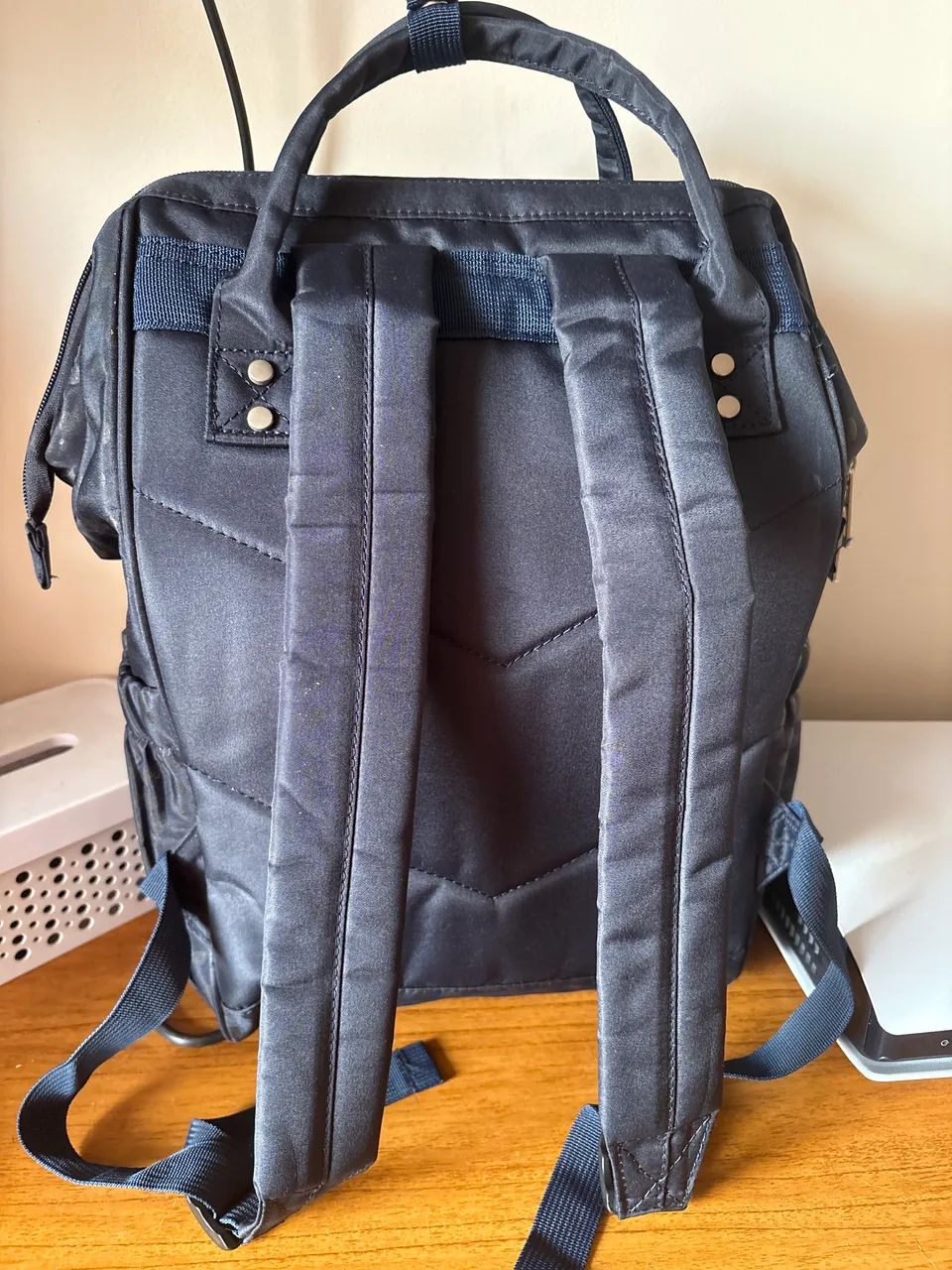 Mochila azul escuro - Imaginarium - Foto 3