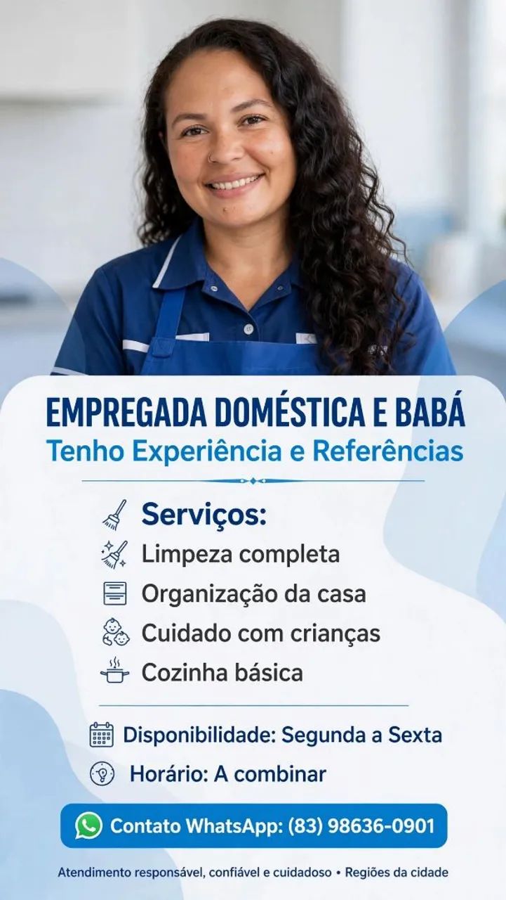 Doméstica e babá 