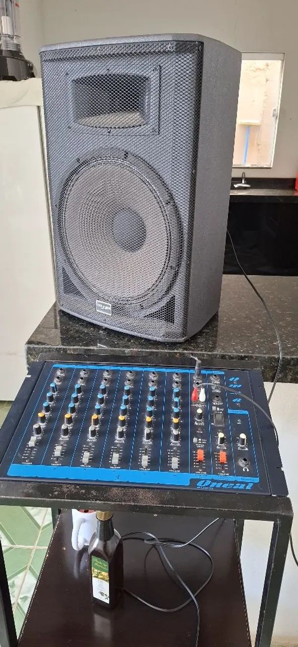 Caixa de Som com mesa  - Foto 2