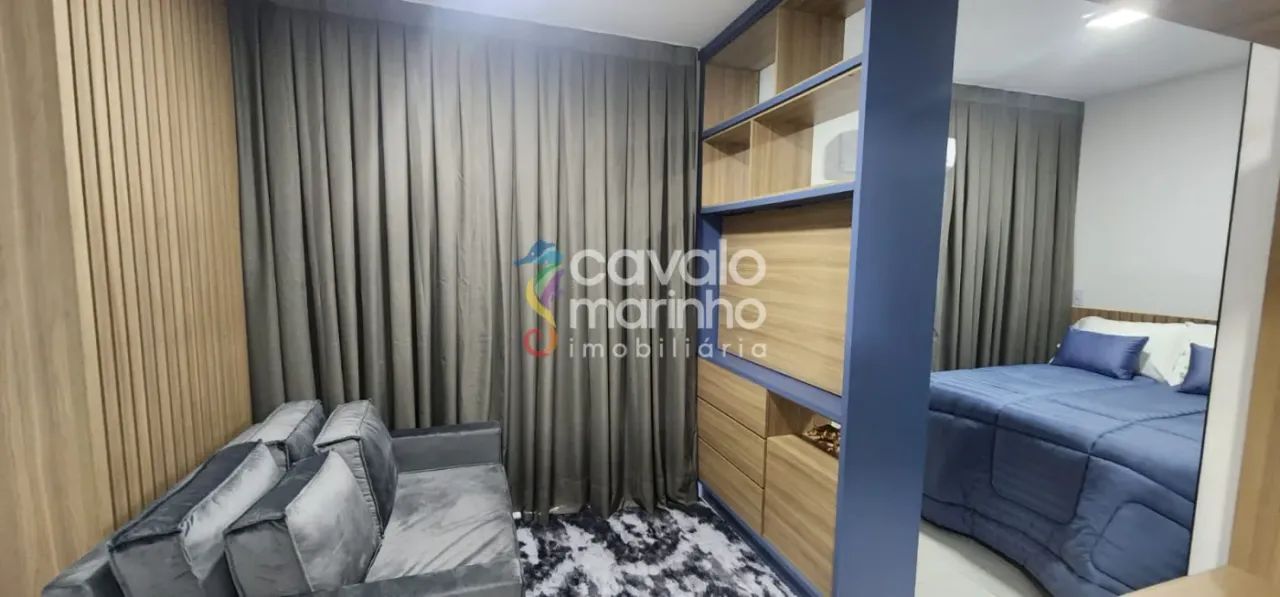 Flat mobiliado à venda com 1 quarto, 1 vaga, 35 m² - Edifício Monte Carmelo Premiere - Cen