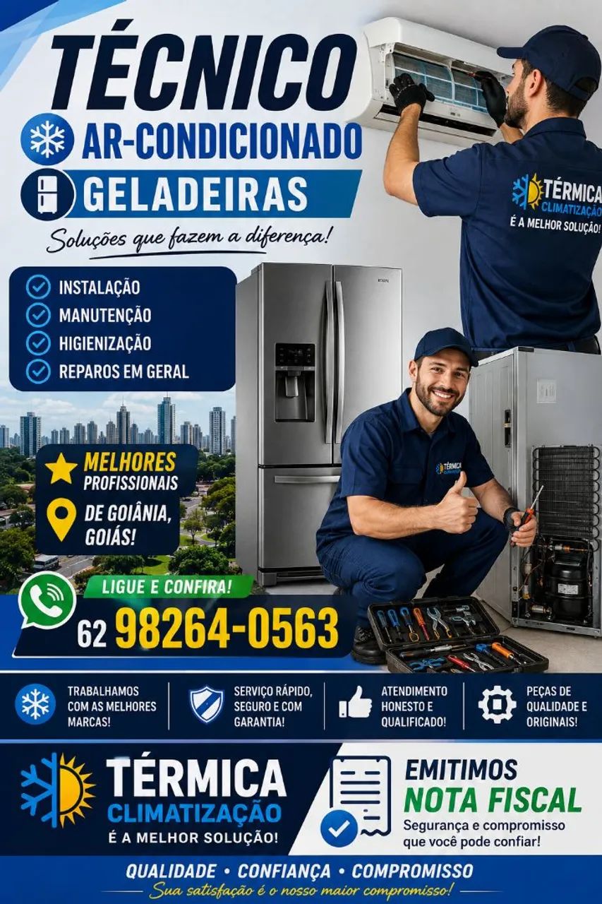 Consertos de geladeira em geral