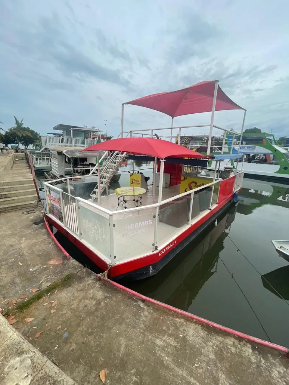 Vendo Barco para 26 pessoas, tipo catamarã  - Foto 3