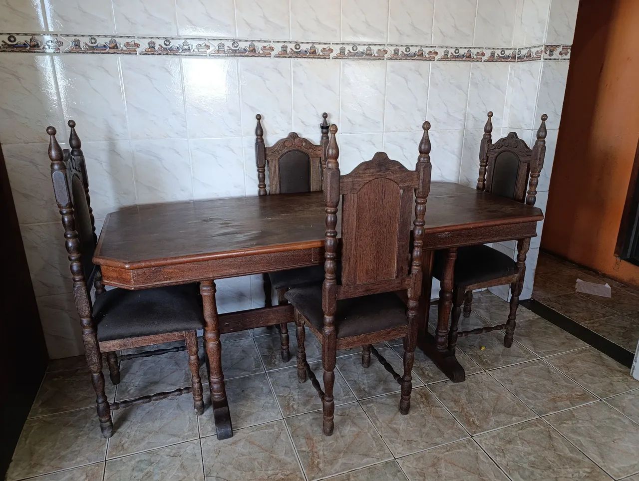 Mesa Estilo Sucupira  - Foto 3