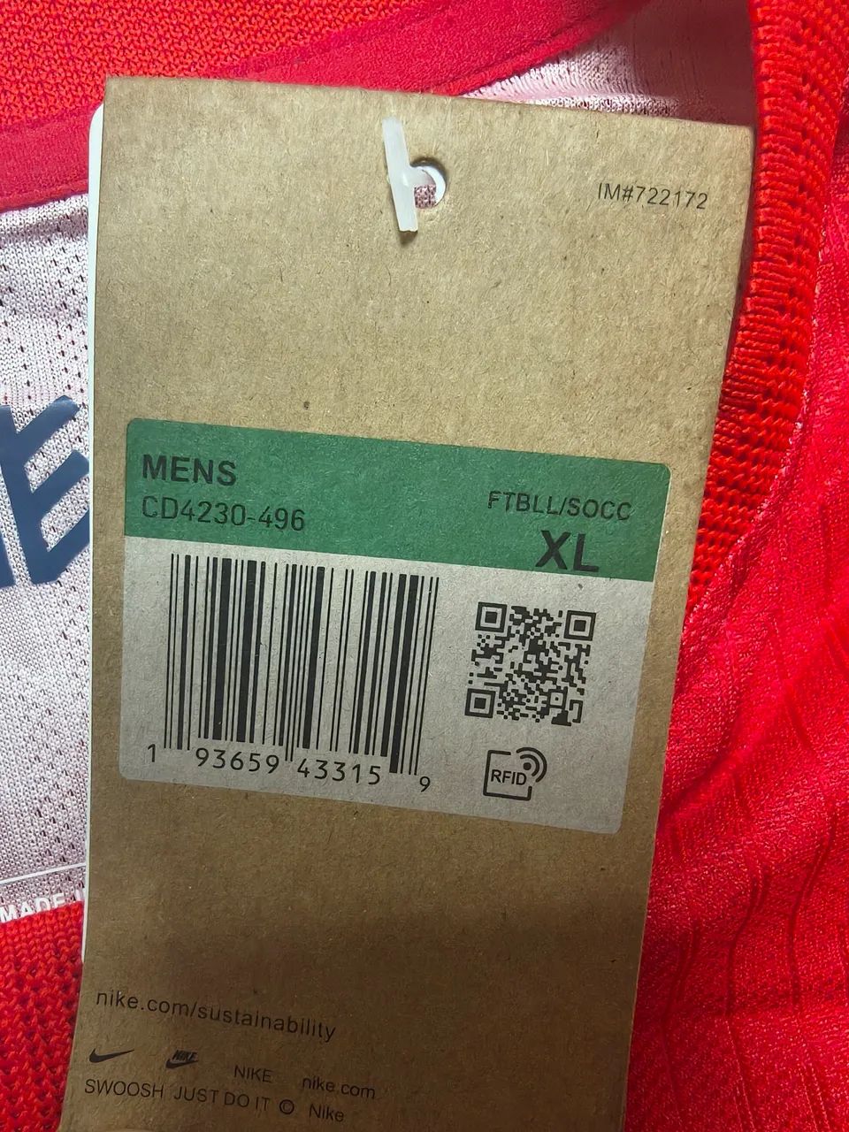 Camisa Nike Noruega Modelo Jogador XL - Foto 5