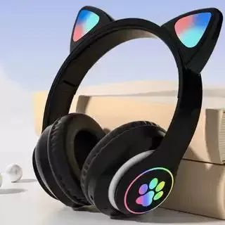 Fone Bluetooth gatinho 