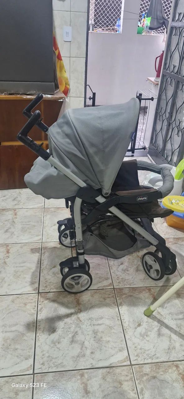 Carrinho Chicco + Moisés + bebê conforto  - Foto 2