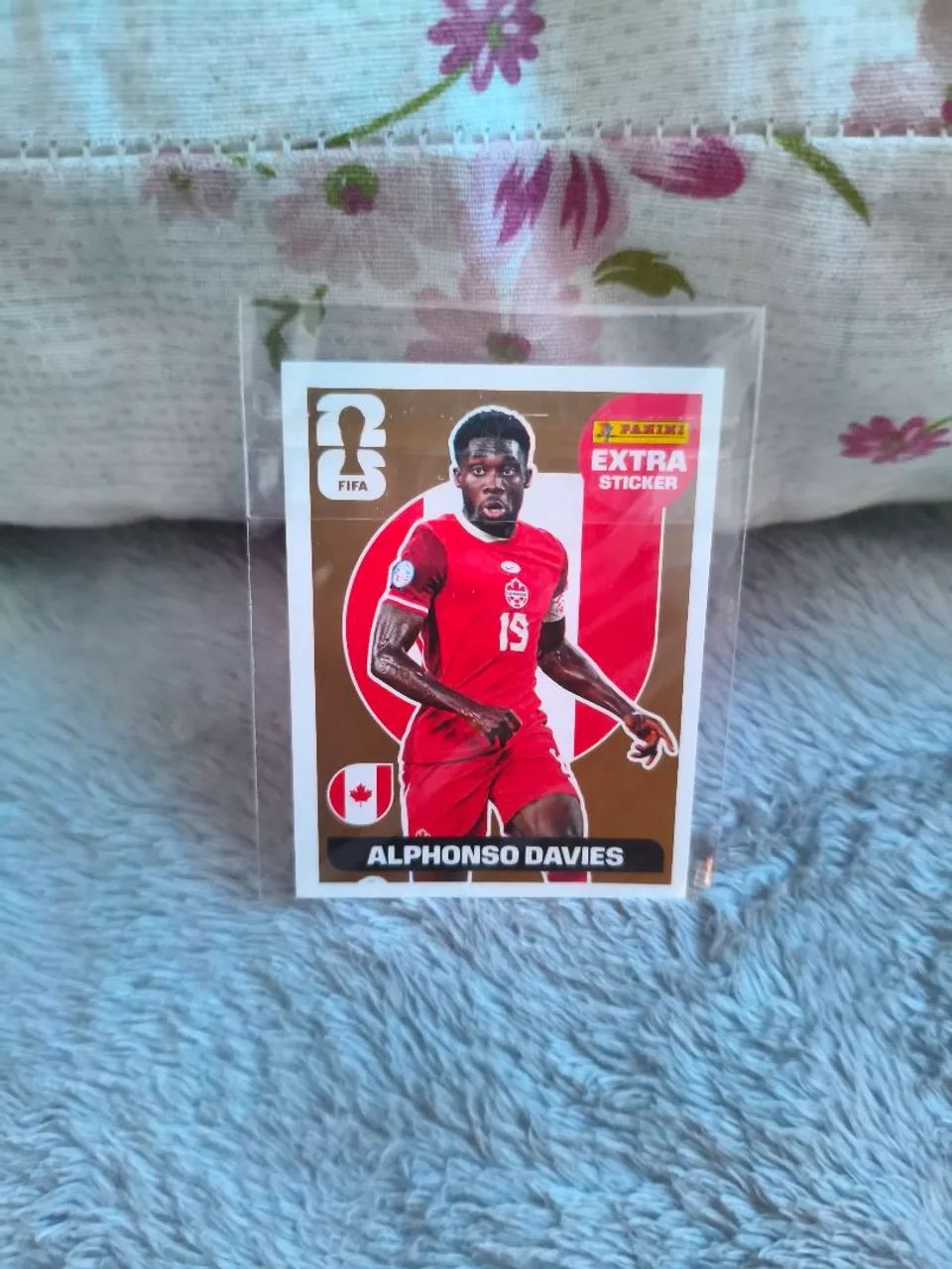 FIGURINHA ALPHONSO DAVIES BRONZE COPA 2026