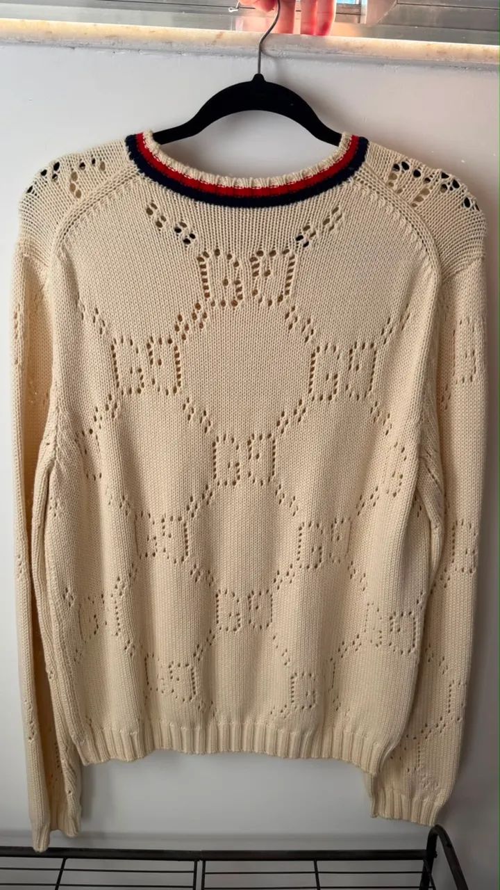 Pull-over masculino Gucci original M - Foto 2