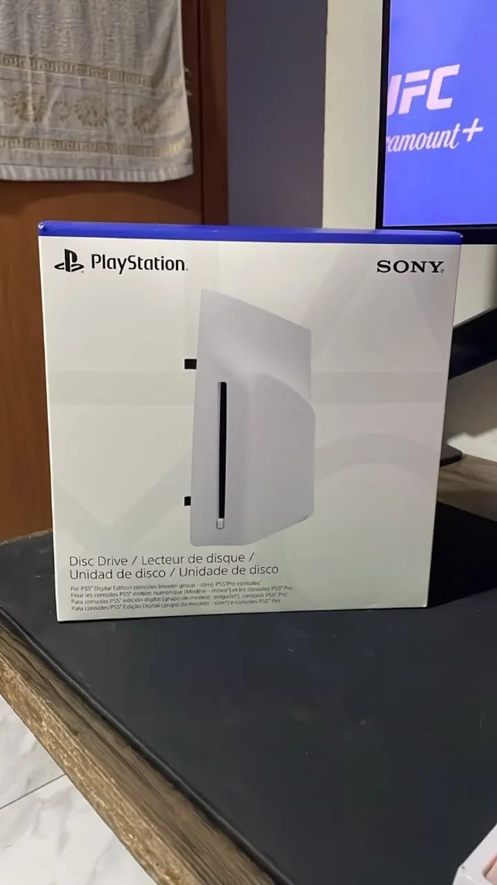 Leitor de disco do PS5