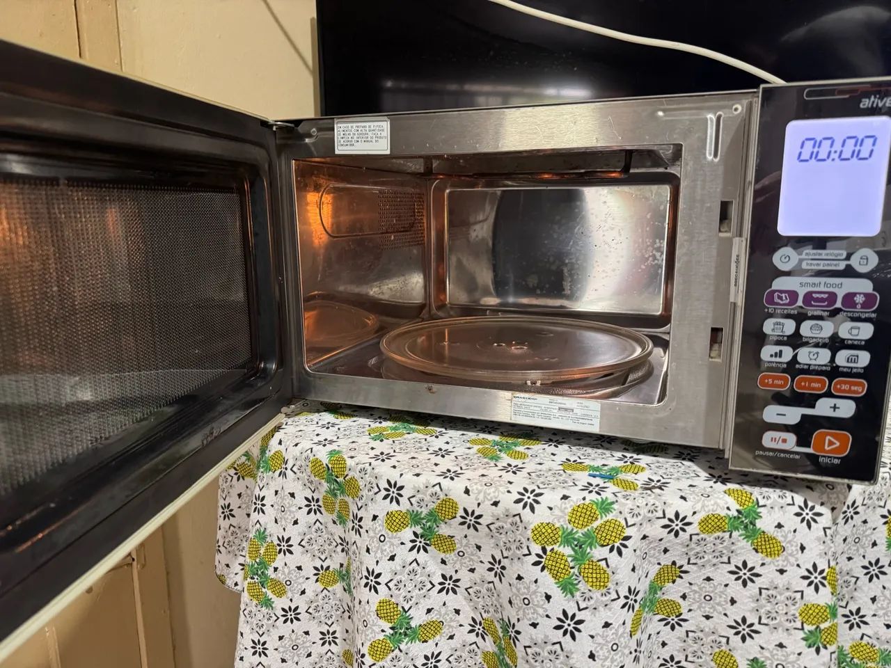 Microondas Brastemp inox  - Foto 5