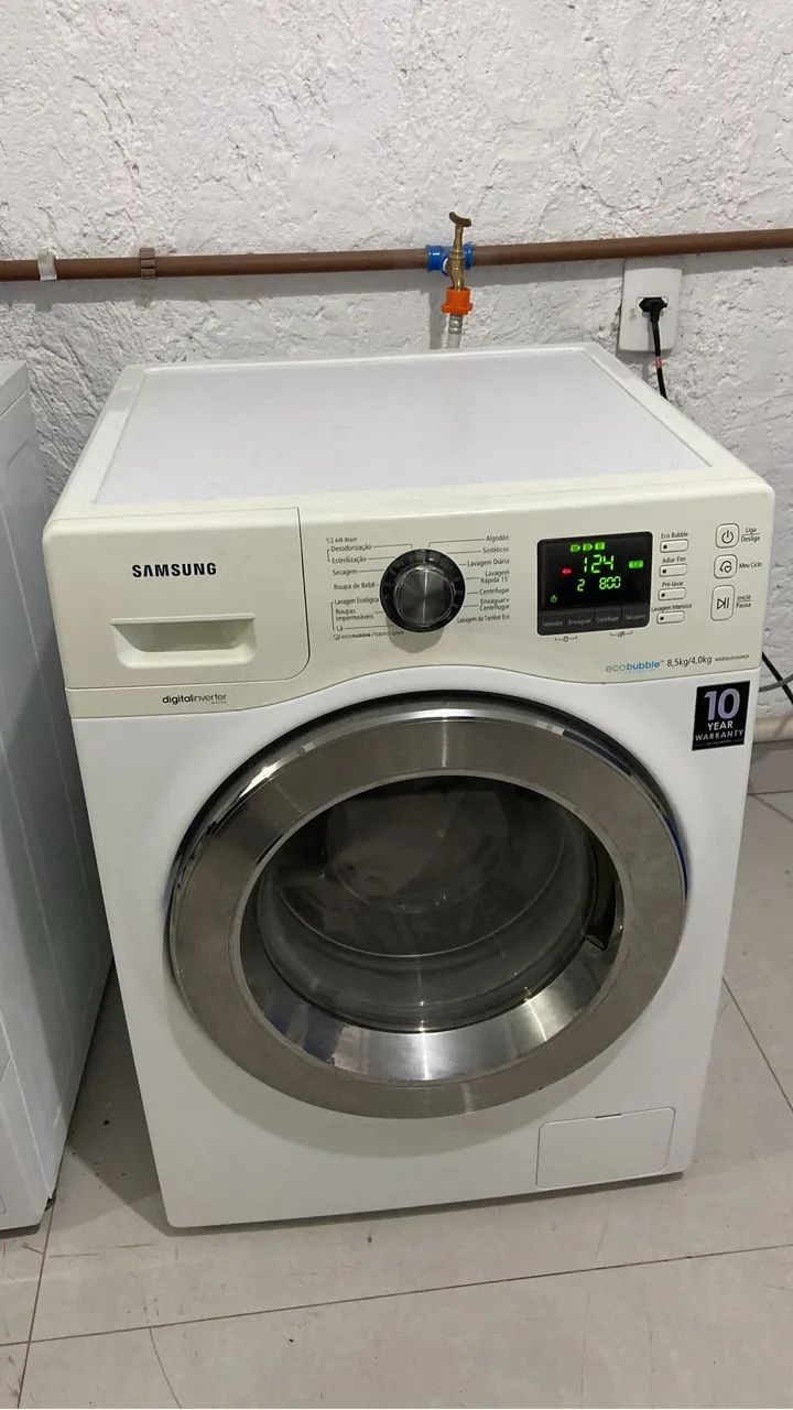 Lava e seca Samsung
