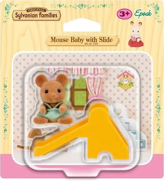 Bebê Rato Com Escorregador Sylvanian Families - Foto 5