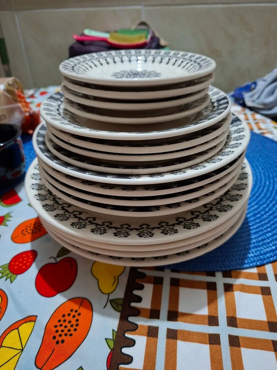 Conjunto de pratos biona 