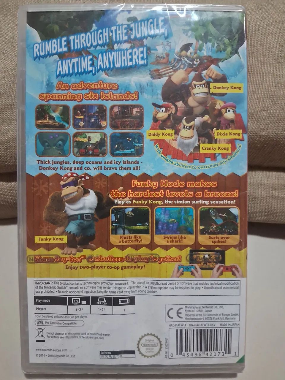 Jogo Donkey Kong Country Tropical Freeze - Nintendo Switch - Jogos