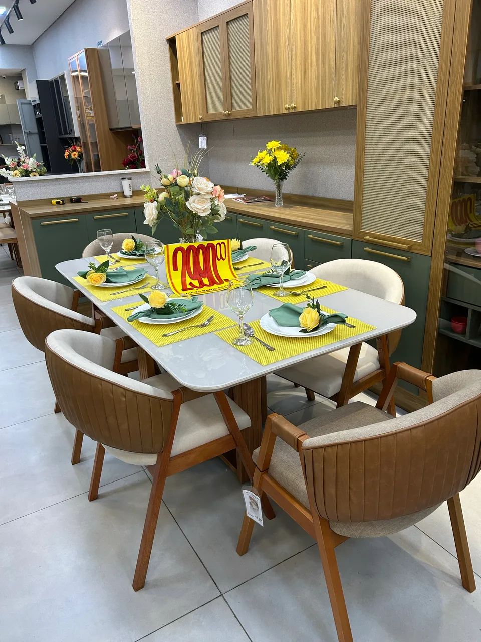 Mesa com 6 cadeiras - Foto 4