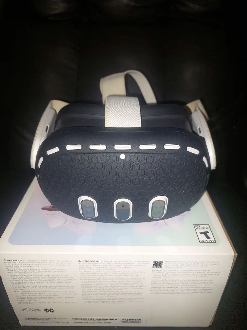 Meta Quest 3 Semi-novo com capa e película - Foto 4