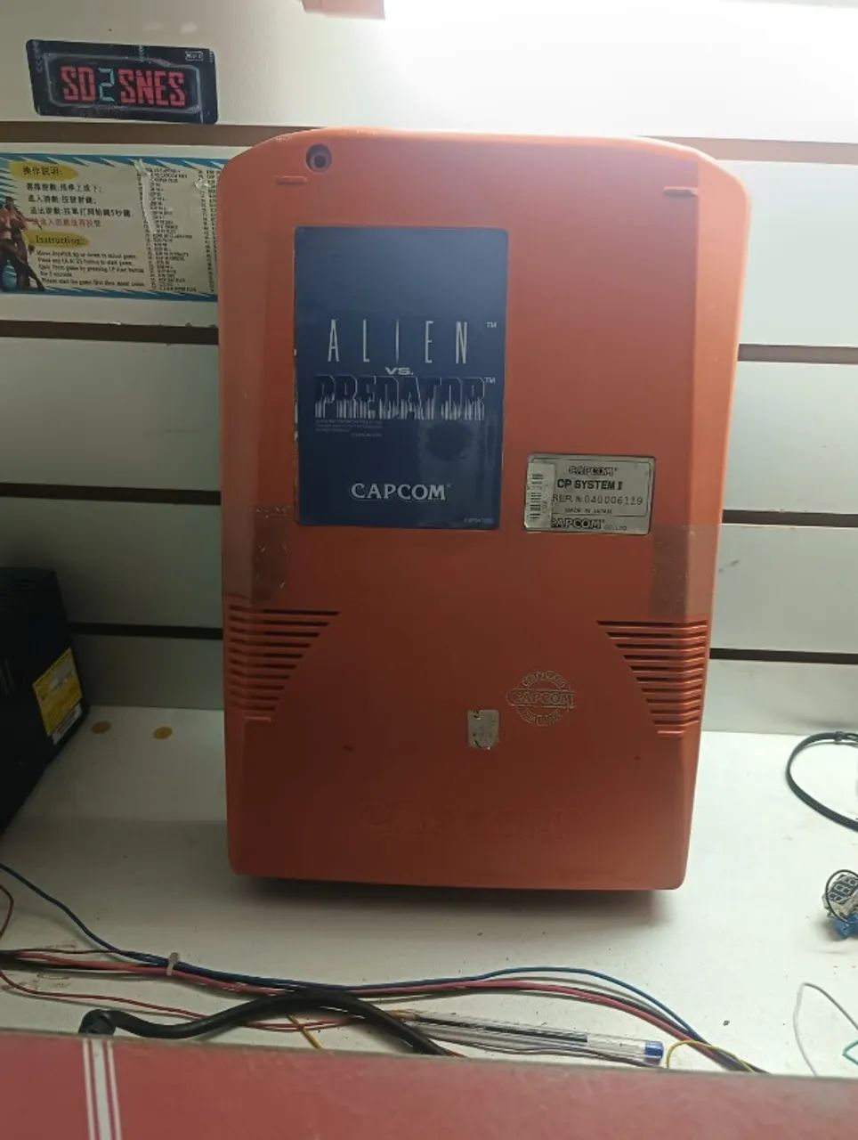  Placa Cps2 Capcom fliperama  Alien Vs Predator Conversão - Foto 2