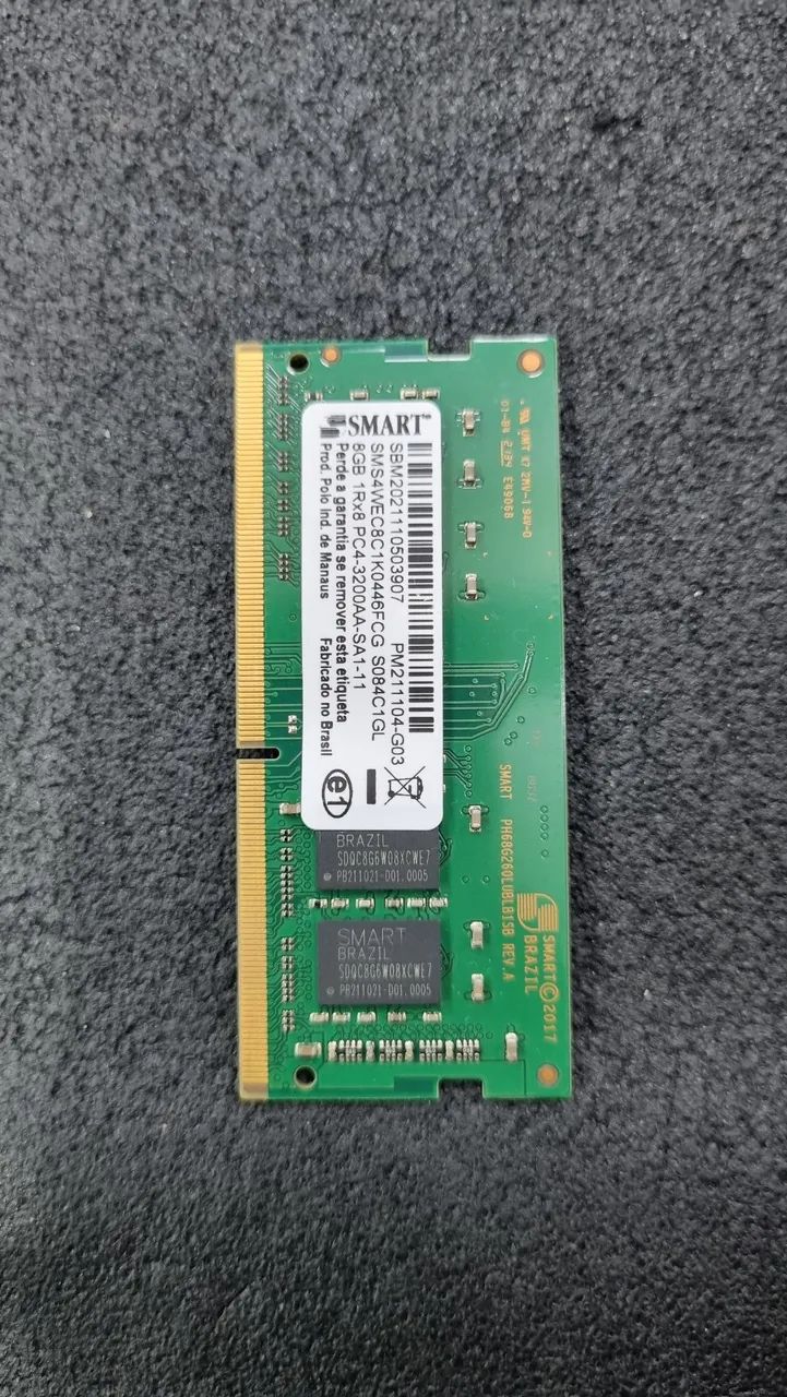 Memória RAM DDR4 8GB 3200MHz notebook  - Foto 2
