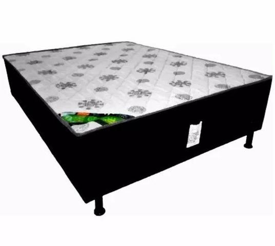 Cama box casal densidade 28 _ pronta entrega