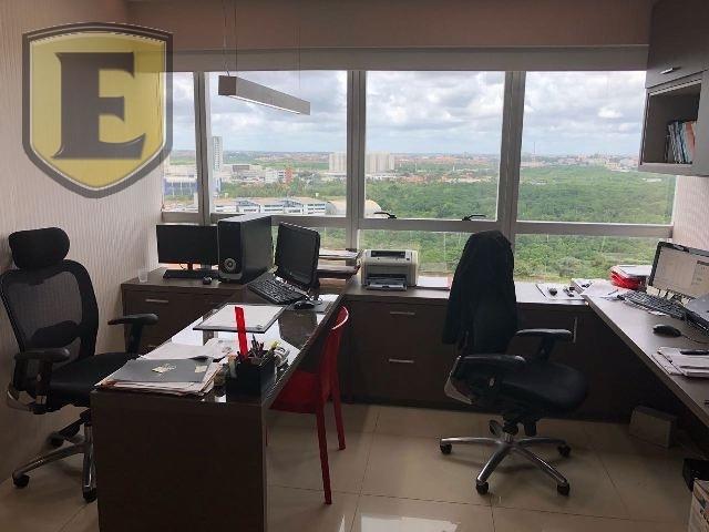 3225 - (3225) Sala no Office Tower, toda planejada com vista para Colares More... - Foto 8