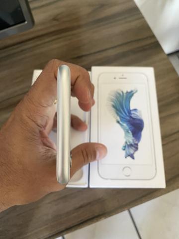 Iphone 6s 32gb silver IMPECÁVEL - 3x sem juros - Foto 3