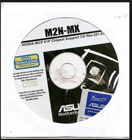Dvd Placa Mãe Asus M2n - Mx