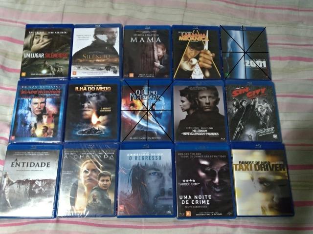 Blu Rays Seminovos e Lacrados de Coleção