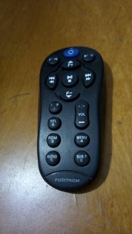 Vendo controle DVD automotivo Pósitron