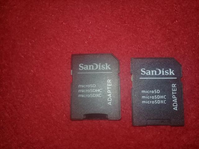 2 adaptadores de cartão de memória