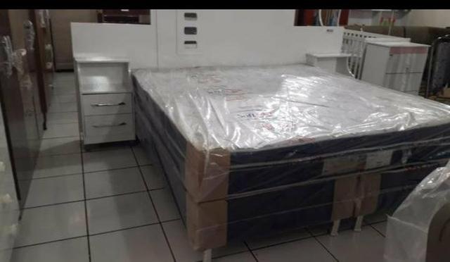 Cama King Size nova direto de fábrica - Foto 2
