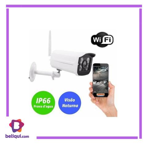 Câmera de segurança ip wifi externa sem fio