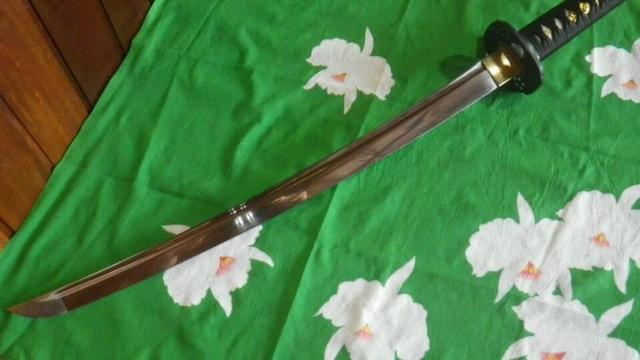 Espada Katana Ninjato Shinobigatana Oniyuri Forjada Aço 1070 - Foto 2