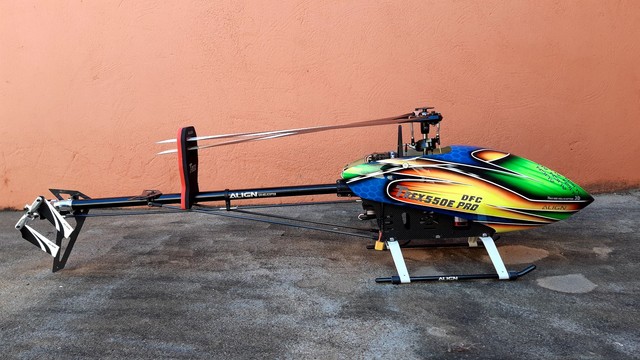 Helimodelo Align T-Rex 550e Pro DFC Super Combo - Hobbies e