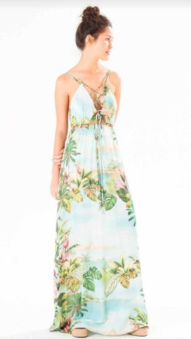 Vestido longo Farm - Foto 4