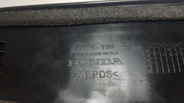 Acabamento Externo Porta Traseira Direita Honda Fit 2016 - Foto 5