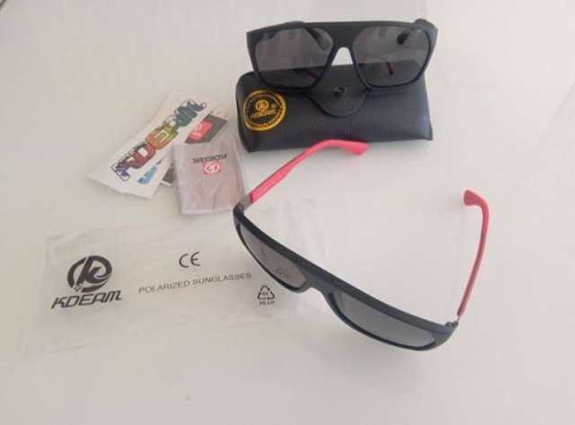 Óculos de sol importado Original Marca Kdeam lente polarizada 