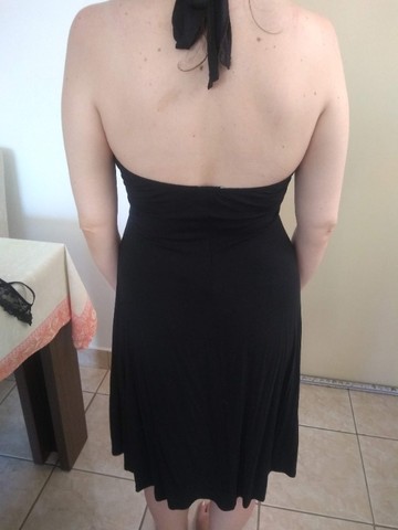 Vestido preto de festa - M (novo) - Foto 2