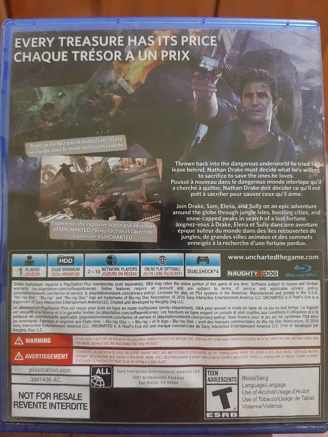 Uncharted 4 ps4 - Foto 2