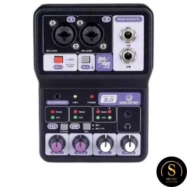 Mesa De Som Waldman Interface Podcast 2.0 Usb - Foto 2