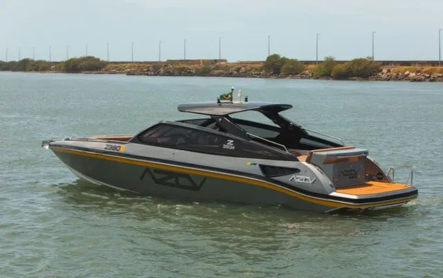 Z380 S Lancha Azov Yachts! Alta Performance em Navegabilidade! 6OX