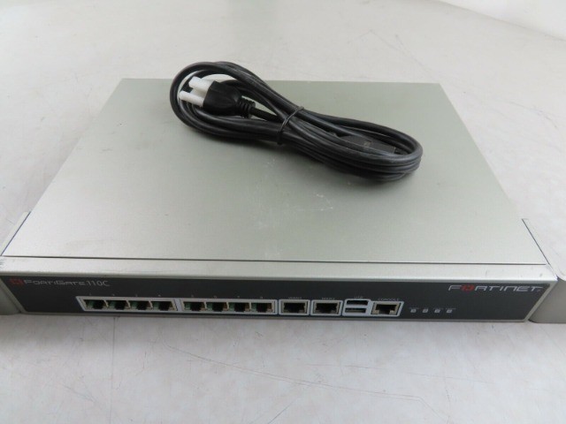 Dispositivo de segurança de firewall de rede Fortinet FortiGate 110C  - Foto 3